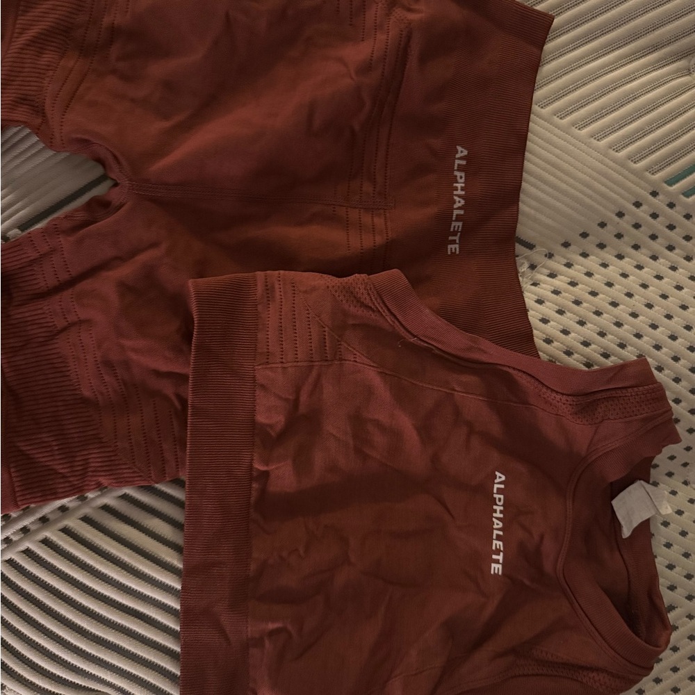Alphalete Copper Activewear Ensemble